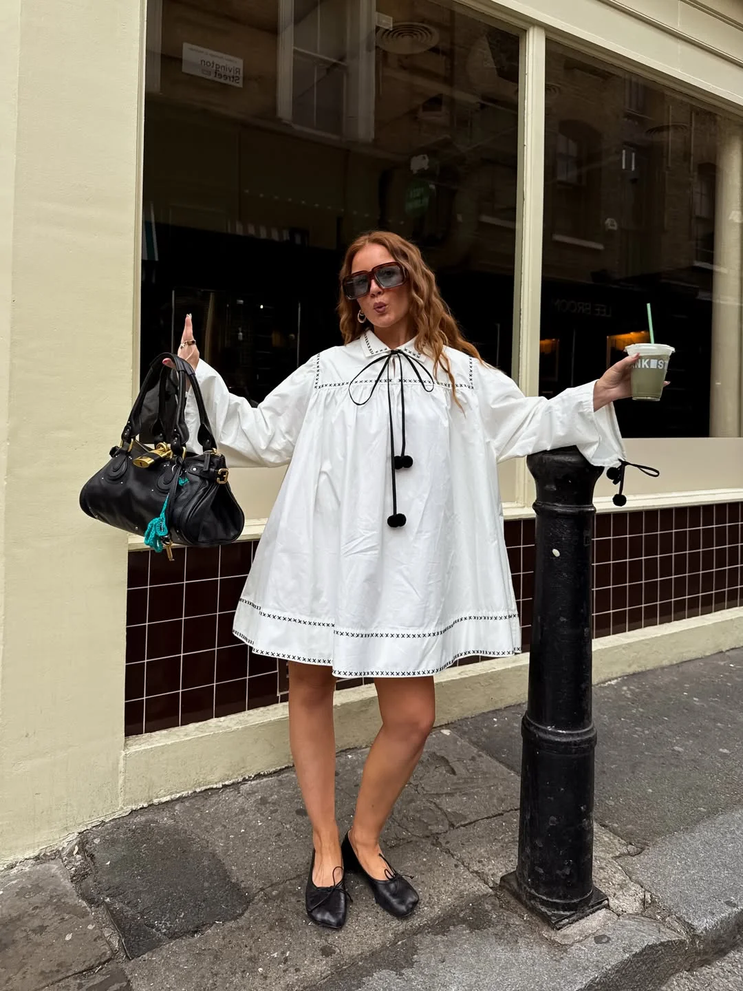 fall outfits for women in 30s style 2026 Modern Romance with an Oversized White Dress