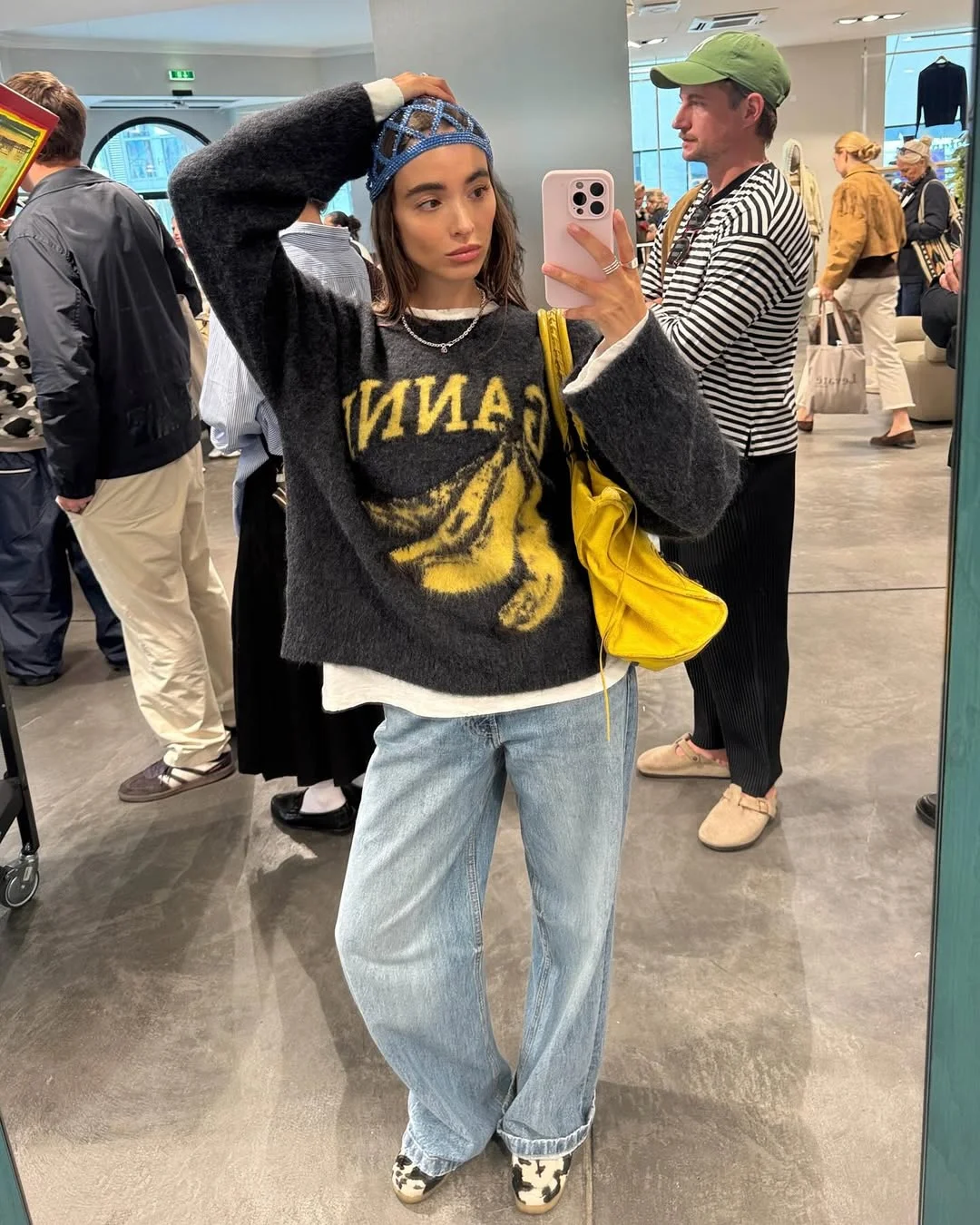 fall outfits for women in 30s style 2026 Relaxed Denim with a Pop of Personality