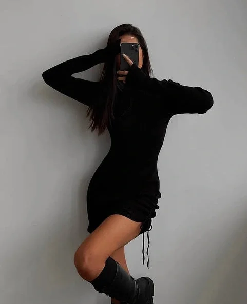 Fall outfits ideas 2026 Minimal Black Dresses That Always Feel Powerful