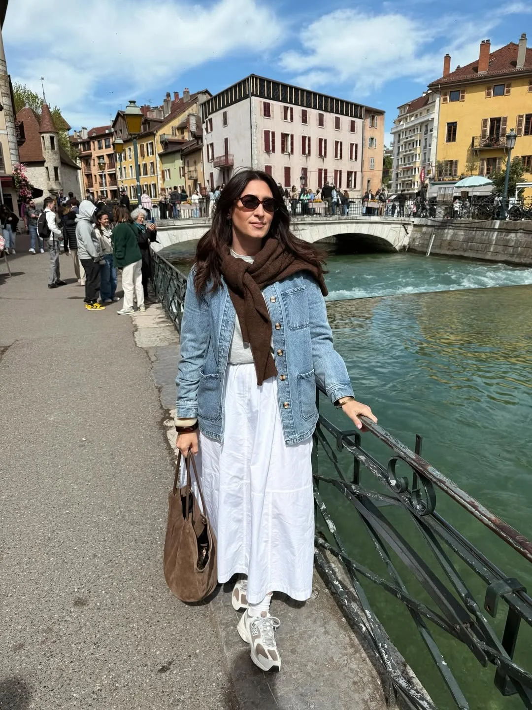 Fall outfits ideas 2026 European-Inspired White Dresses With Denim Layers