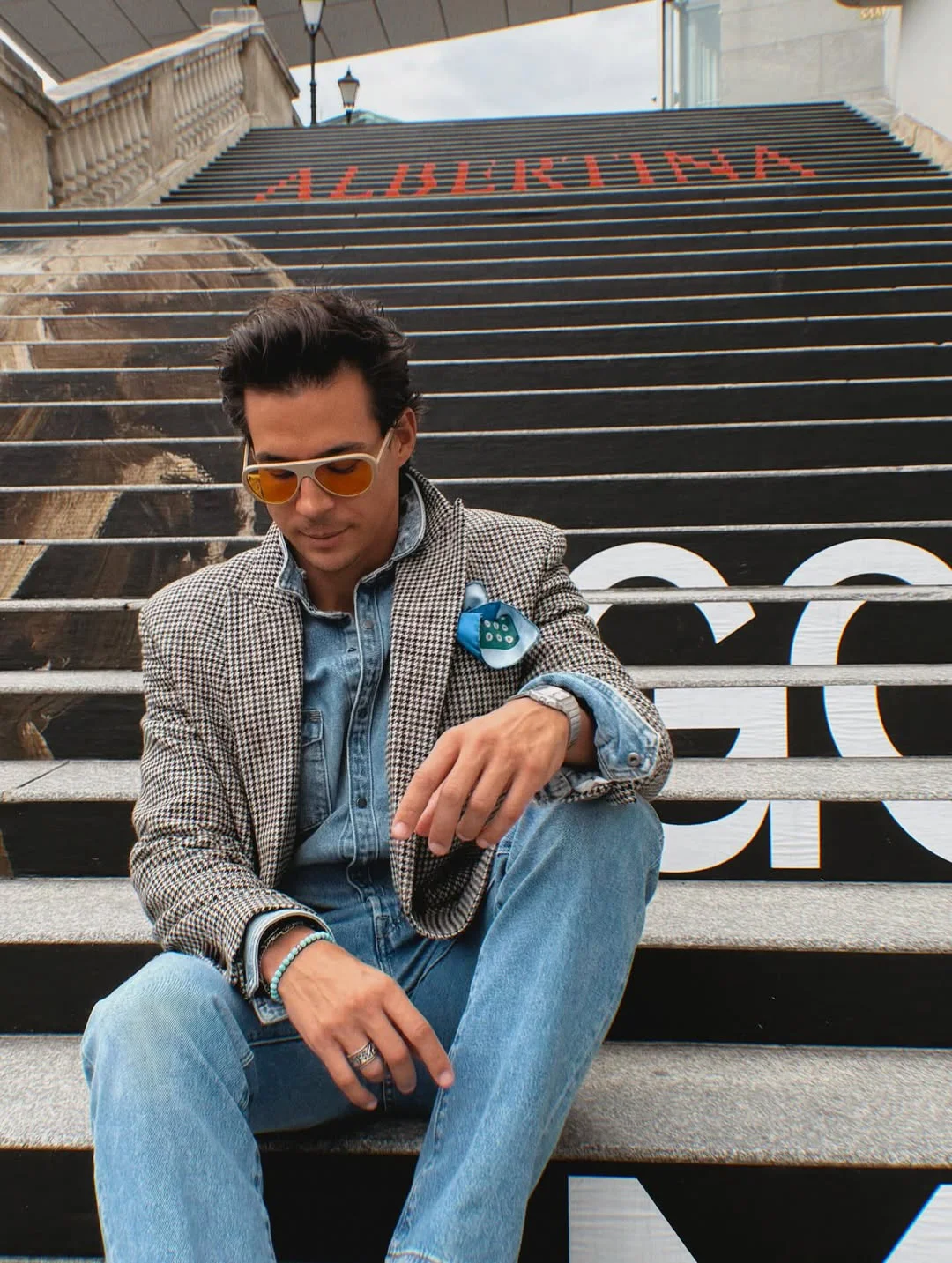 Fall outfits ideas for men 2026 Classic Denim Layering With Old Money Energy