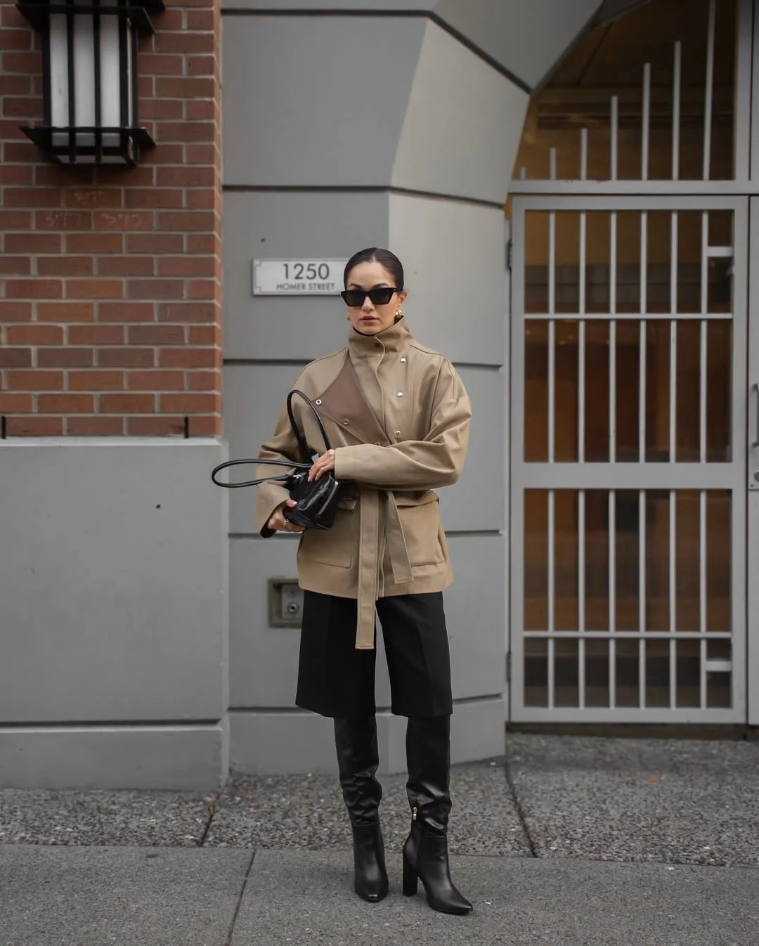 fall outfits with boots 2026 Sharp Tailoring Meets Knee-High Boots