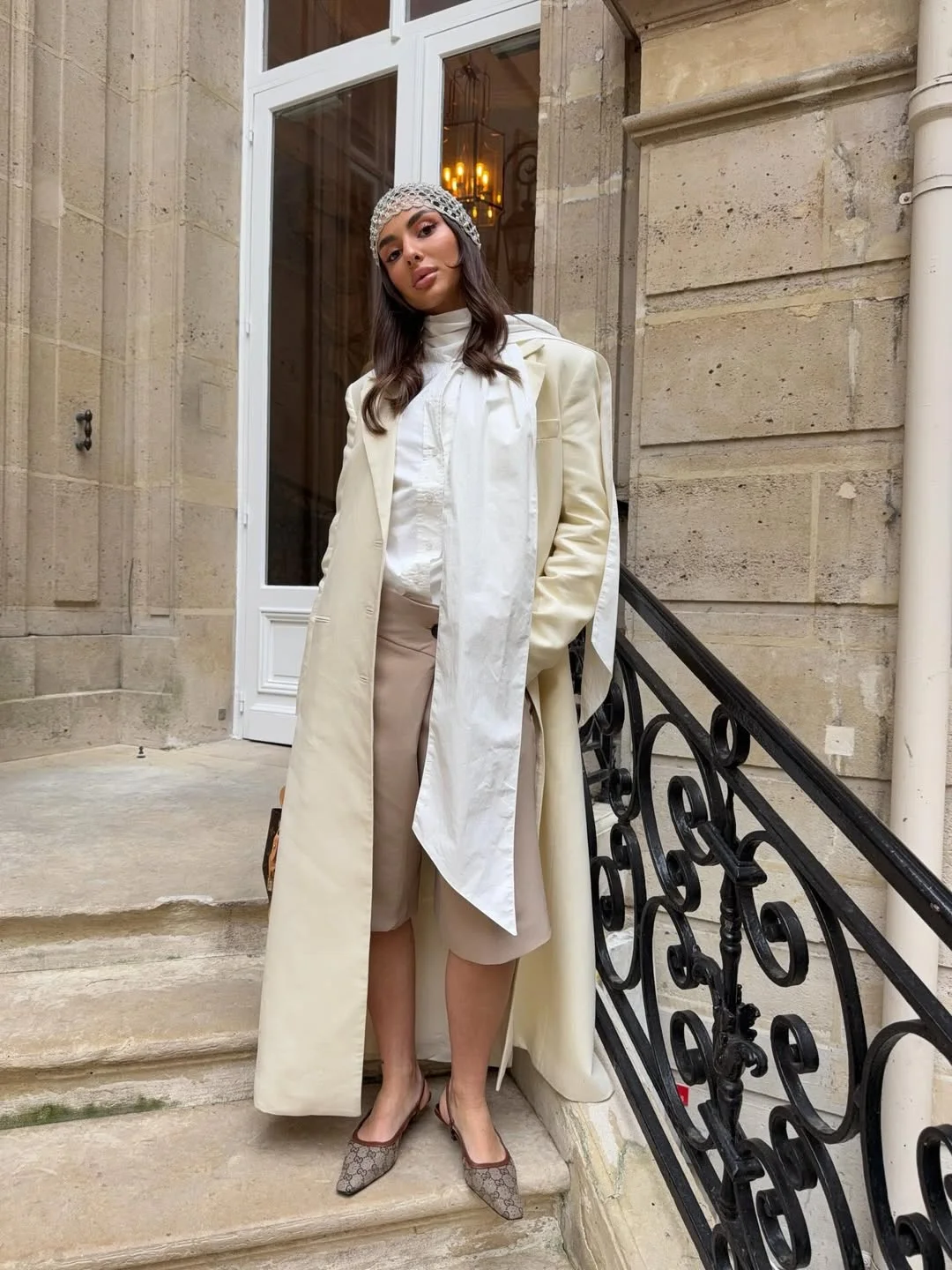 fall outfits with coat 2026 Cream Coats Bring Quiet Luxury to Autumn Layering