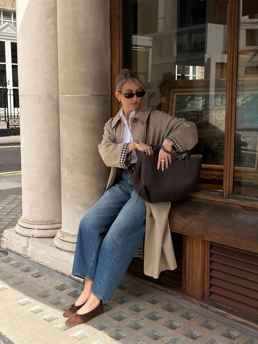 fall outfits with coat 2026 Timeless Trench Coats and Denim Always Work Together