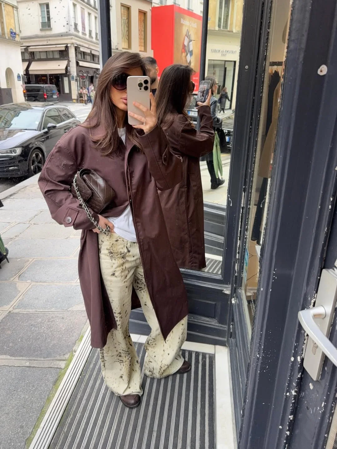 fall outfits with coat 2026 Rich Chocolate Layers That Make Street Style Feel Effortless