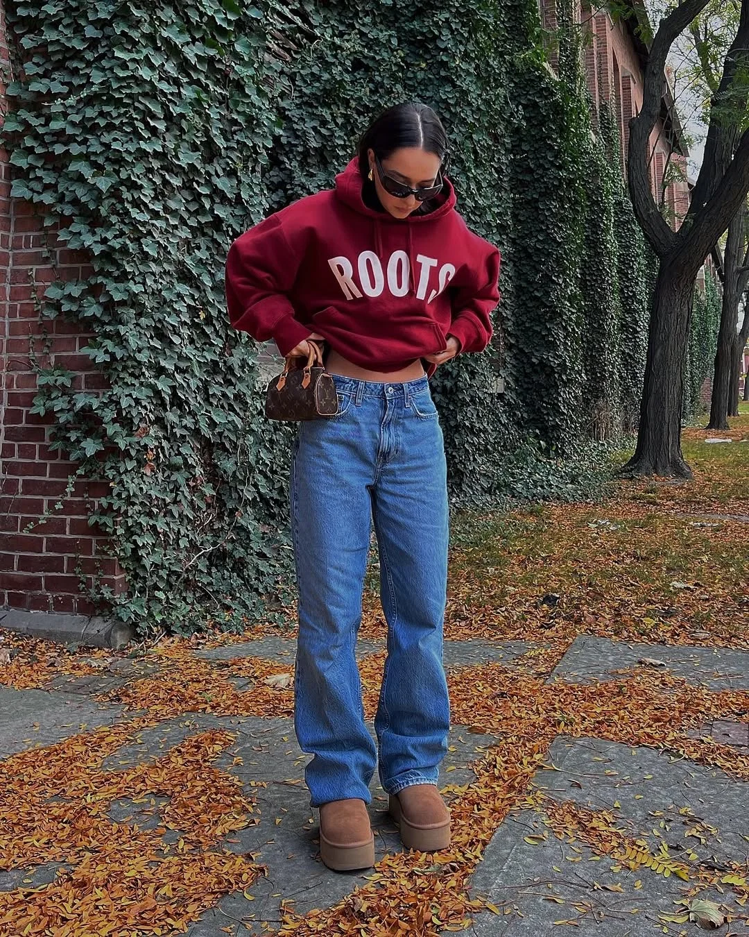 fall outfits with jeans 2026 Oversized Hoodies and Uggs for Crisp Autumn Walks