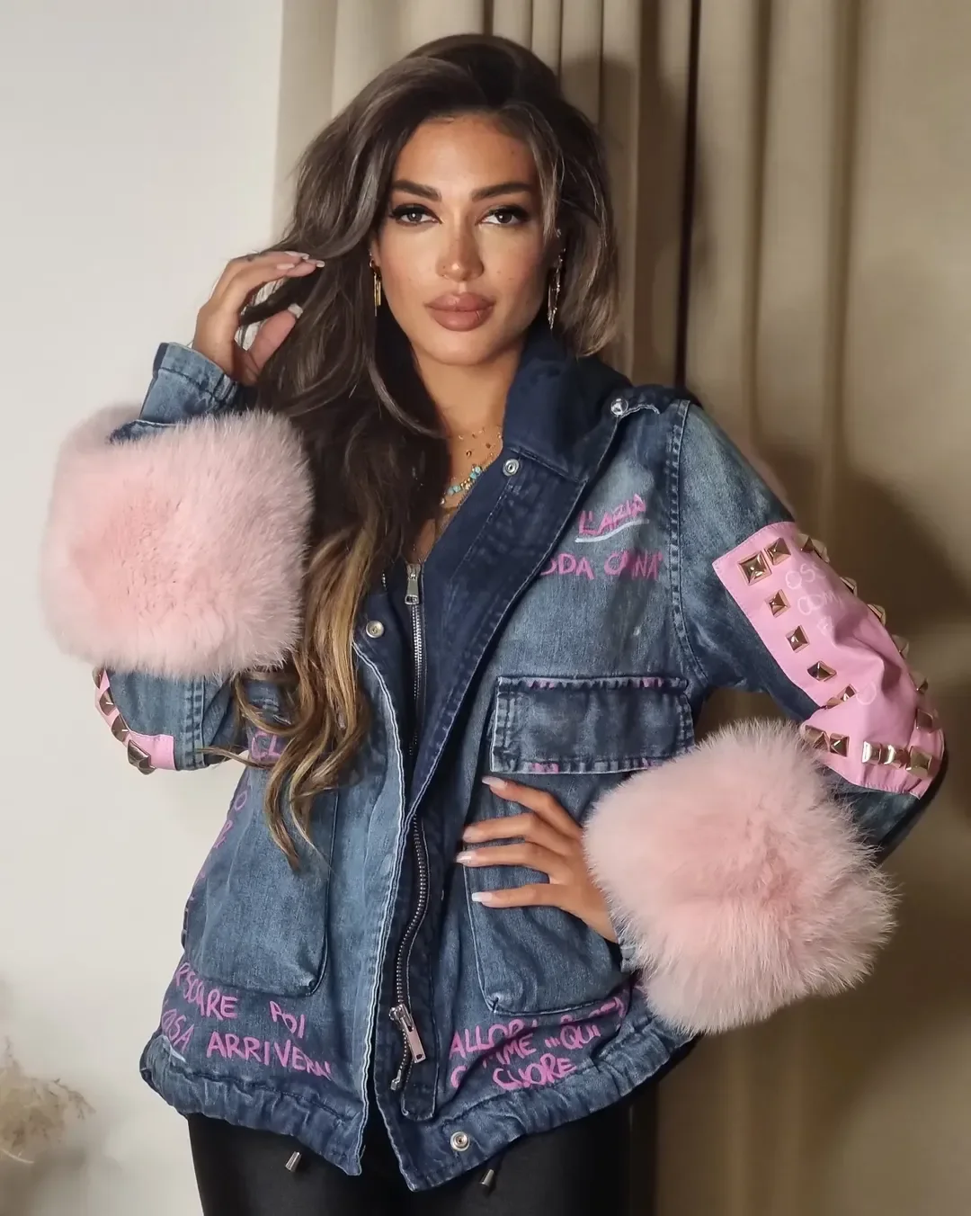 fall outfits with jeans jacket 2026 Statement Denim That Embraces Maximalist Style