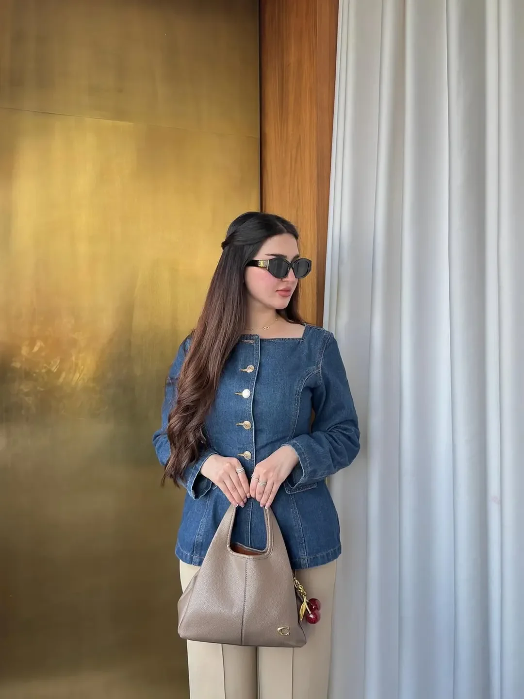 fall outfits with jeans jacket 2026 Tailored Denim Meets Minimalist Neutrals