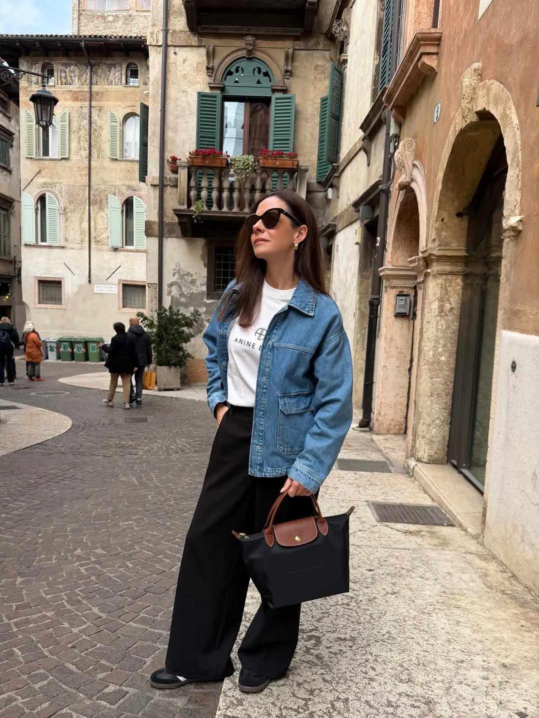 fall outfits with jeans jacket 2026 Light Wash Denim with Elegant Black Separates