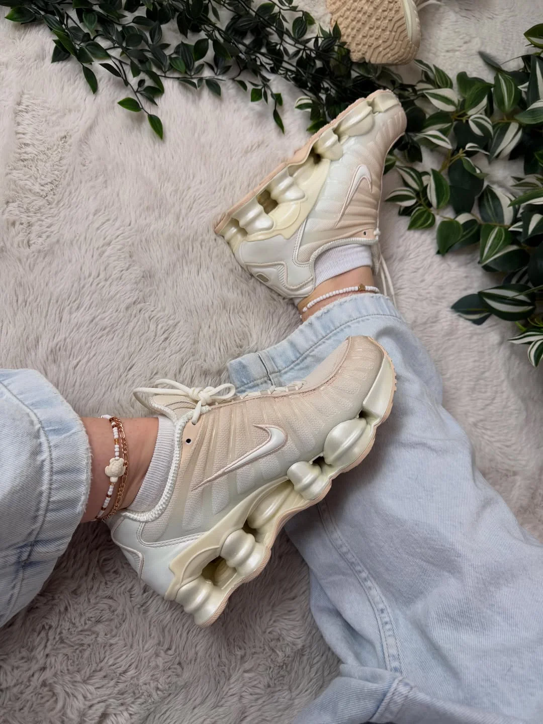 fall outfits with sneakers and jeans 2026 Monochrome Cream Sneakers Creating a Modern Minimalist Finish