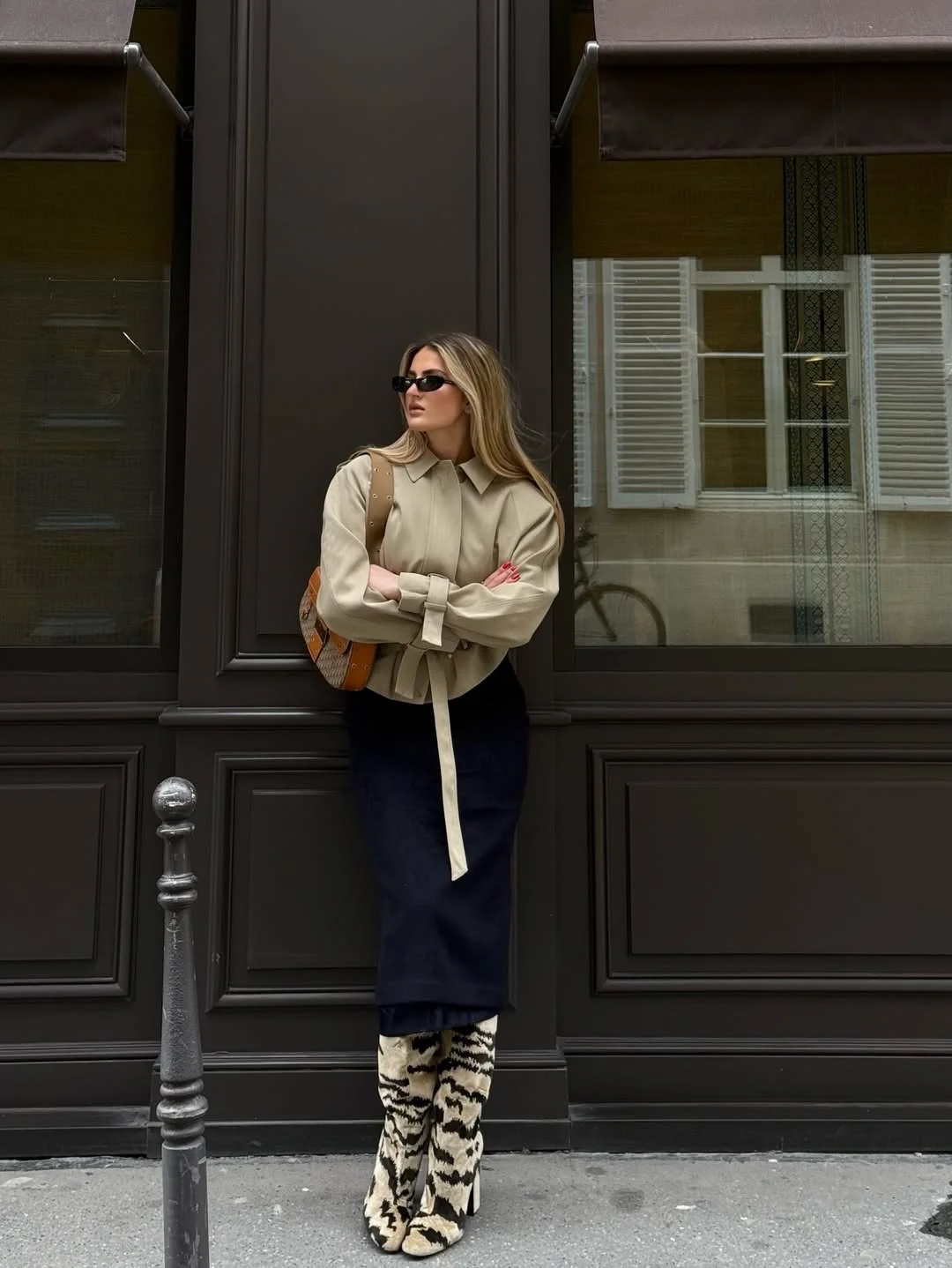 fall outfits with tights and skirt 2026 Statement Boots That Turn a Simple Skirt Into a Fashion Moment