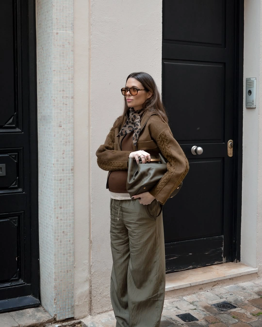 fall pregnancy outfits 2026 Earthy Layers Create the Ultimate Quiet Luxury Look