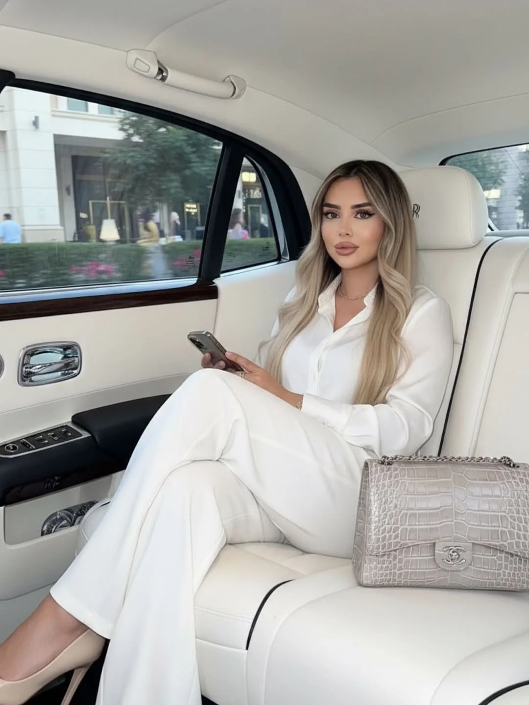 fall smart casual work outfit for women 2026 Monochrome Cream Looks Are Taking Over Quiet Luxury Offices