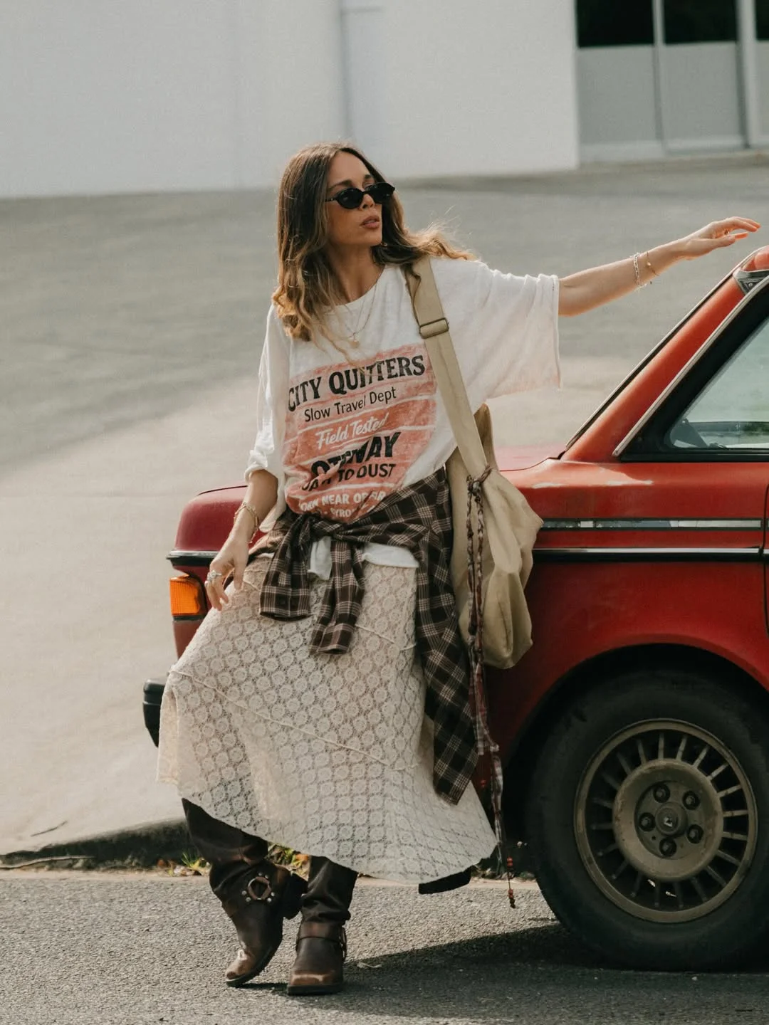 fall street fashion nyc 2026 Boho Layers and Vintage Graphics Are Quietly Returning to Street Style