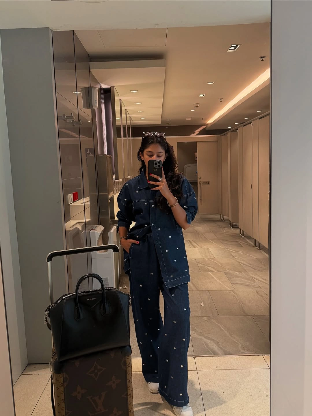 fall travel outfits 2026 Matching Denim Sets That Simplify Packing