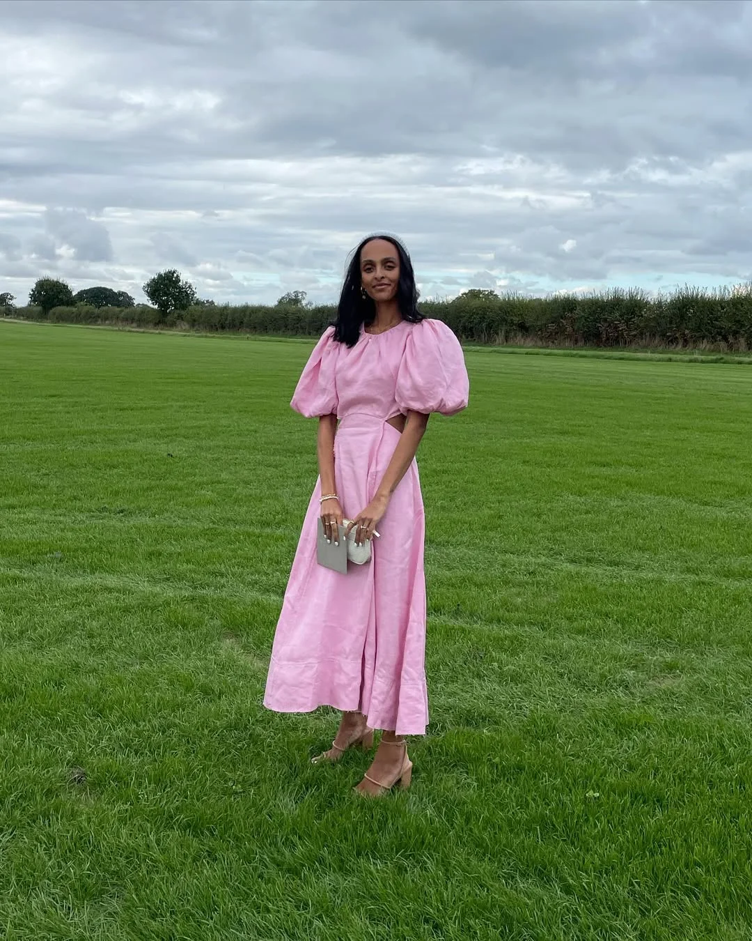 fall wedding guest dress 2026 Powder Pink Volume For Romantic Outdoor Ceremonies