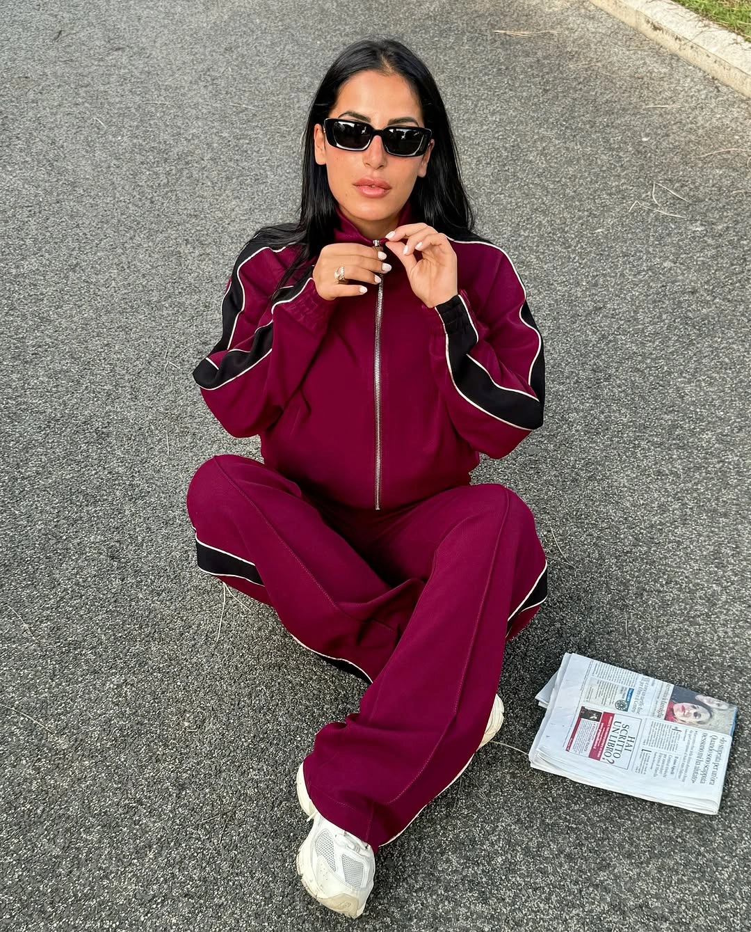modest fall outfits 2026 Sporty Burgundy Sets That Bring Comfort Into Fall Fashion