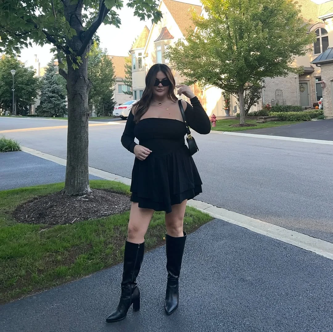 New trends: fall fashion 2026 All-Black Mini Dresses Are Bringing Back Sleek Evening Glamour