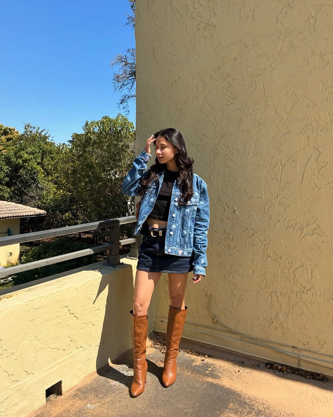 nice fall outfits 2026 Denim Jackets And Tall Boots Create A Timeless Autumn Formula