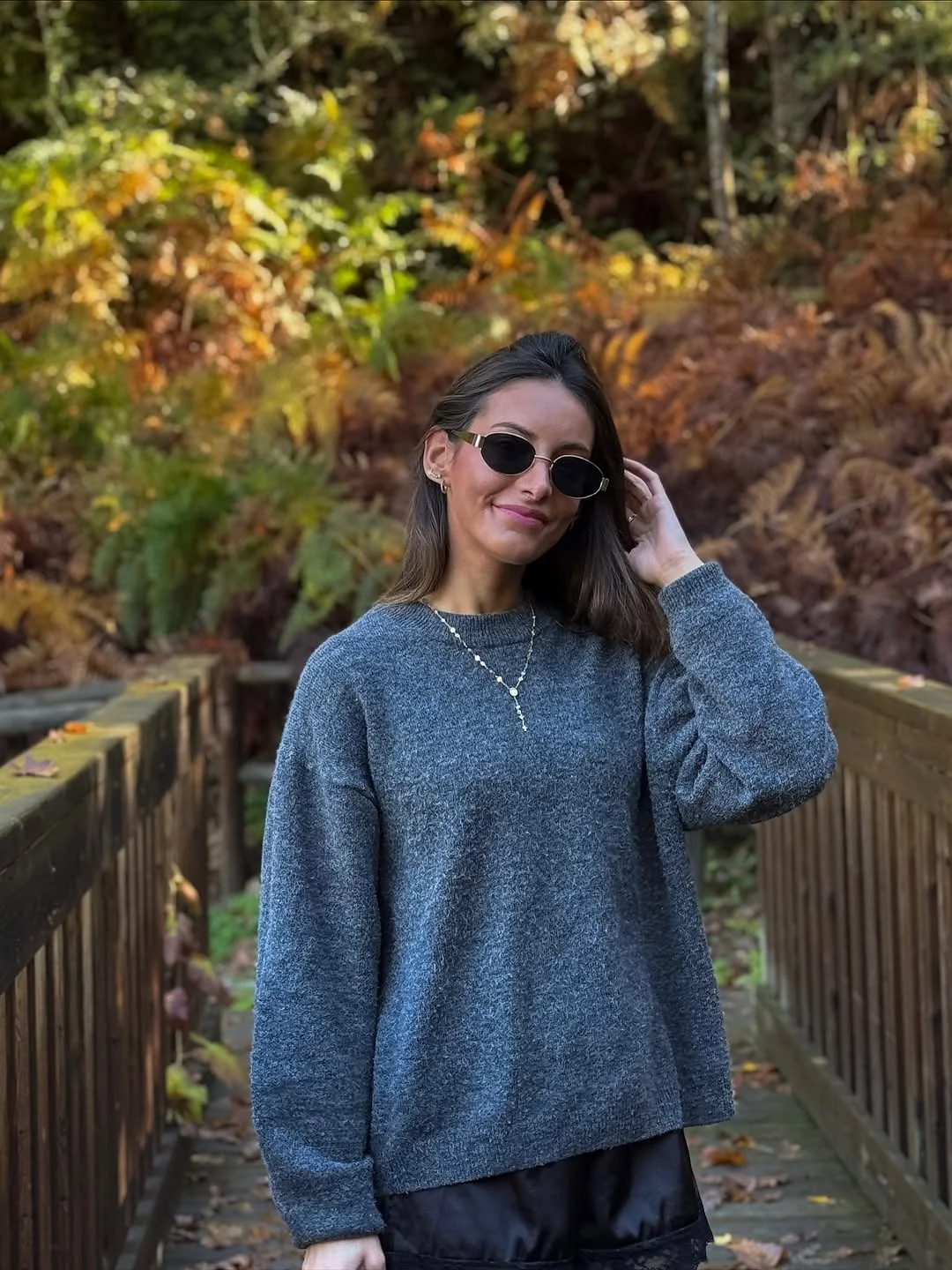 simple fall outfits 2026 An Oversized Sweater Is the Definition of Everyday Comfort