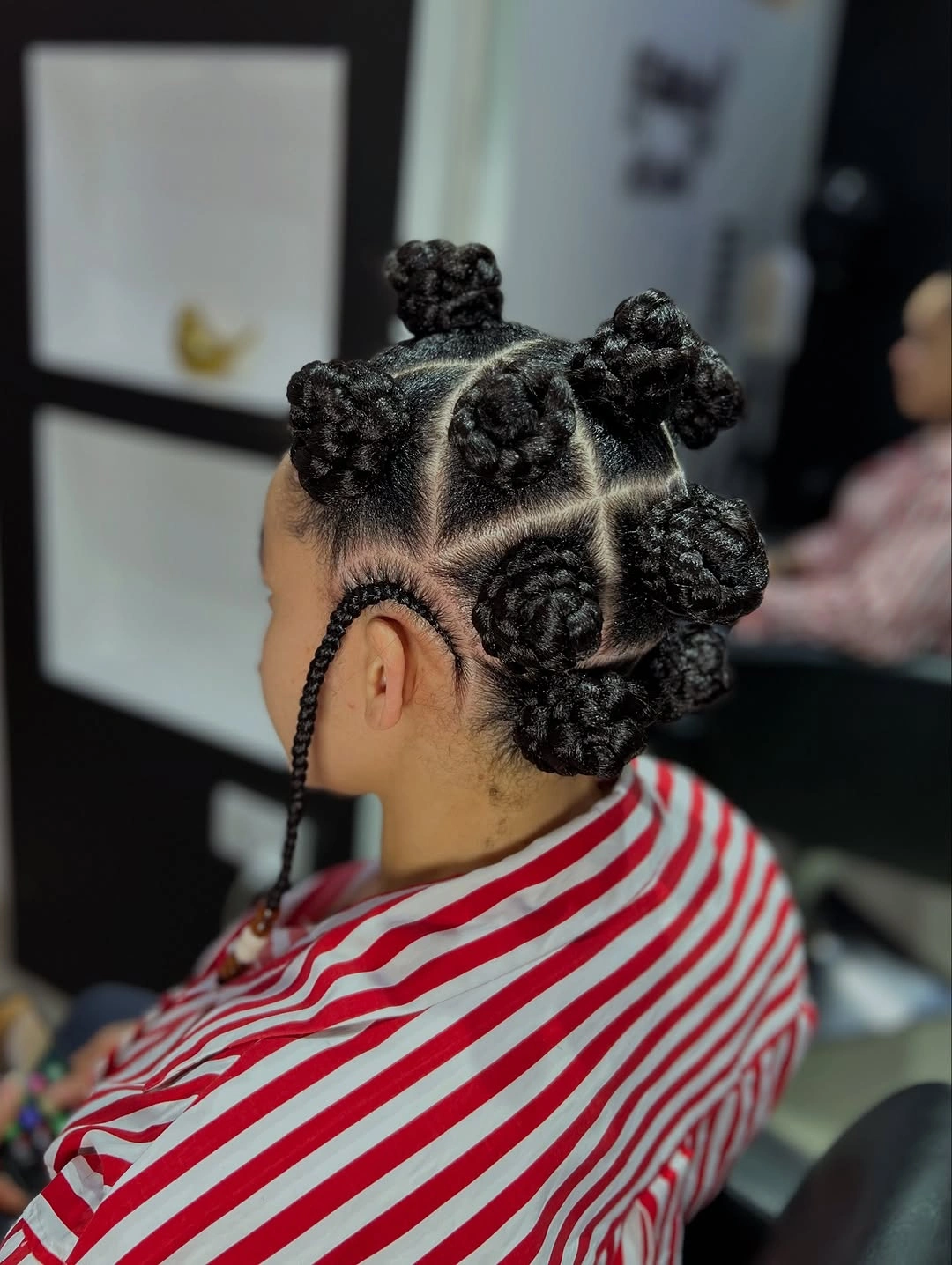 bantu knots hairstyles Classic Symmetry With Playful Everyday Charm