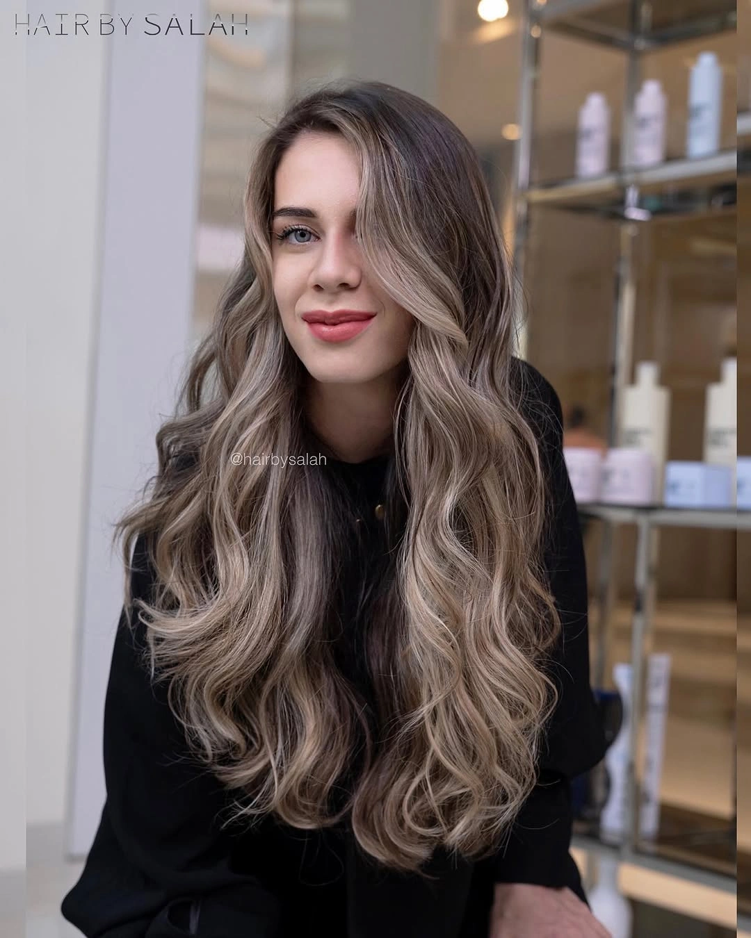 beige blond hair color Smoky Beige Blonde with Luxurious Dimension