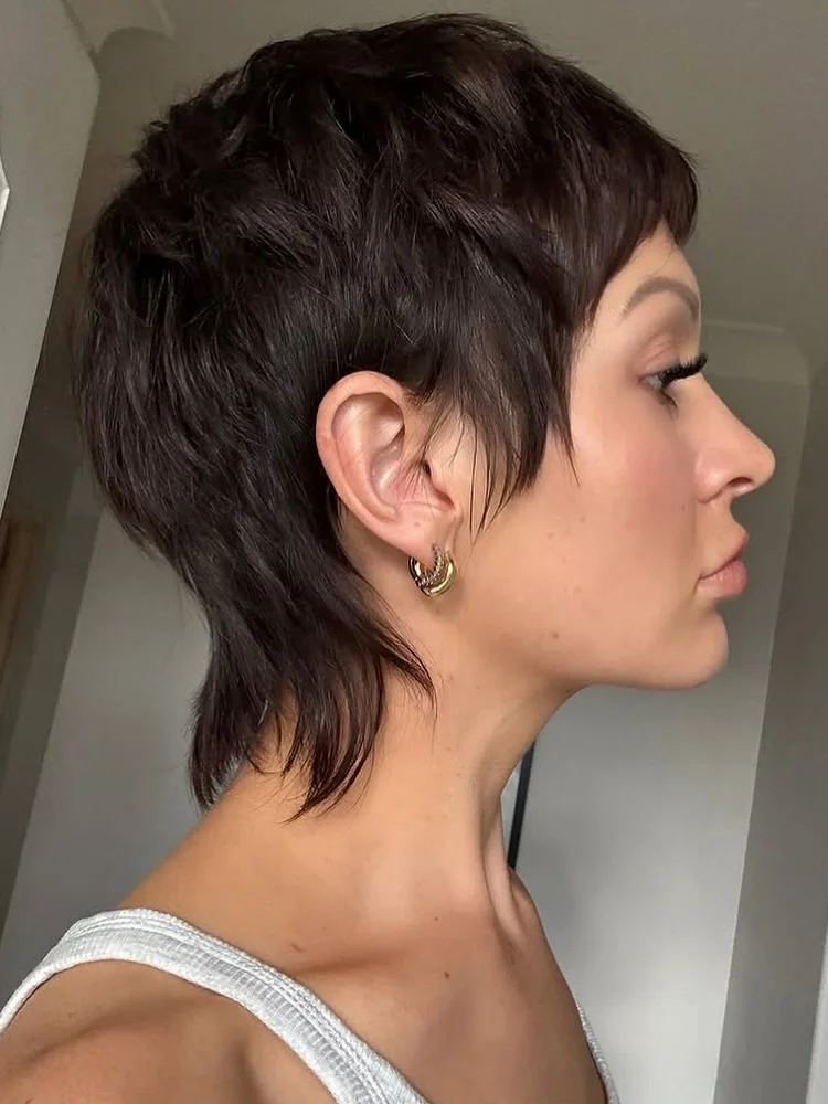 bixie haircut Shag-Inspired Bixie with a Modern Mullet Twist