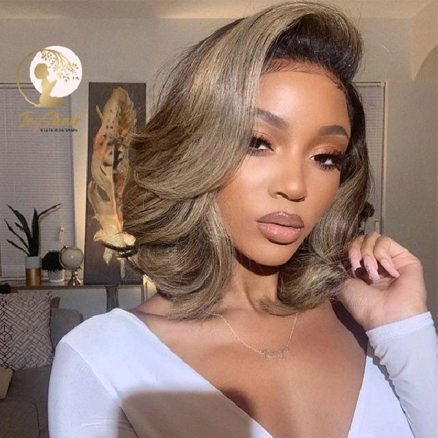 bob hairstyles for black women Voluminous Layered Bob with Glamorous Retro Movement