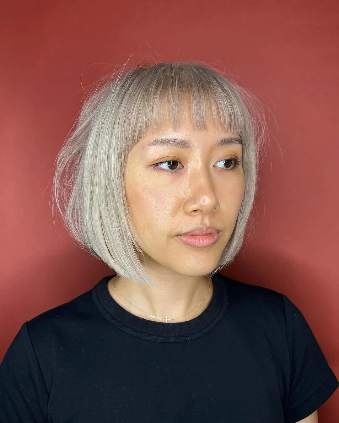bobbed haircut for women Textured French-Inspired Bob with Soft Movement