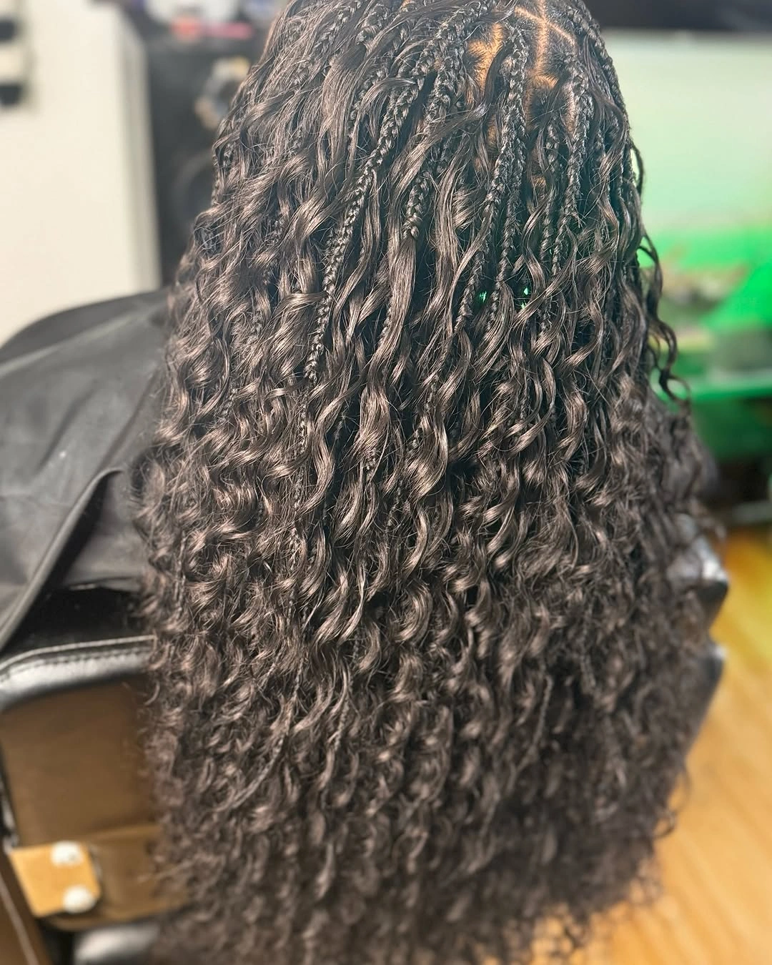bora bora braids hairstyle Soft Curly Bora Bora Braids with Natural-Looking Volume