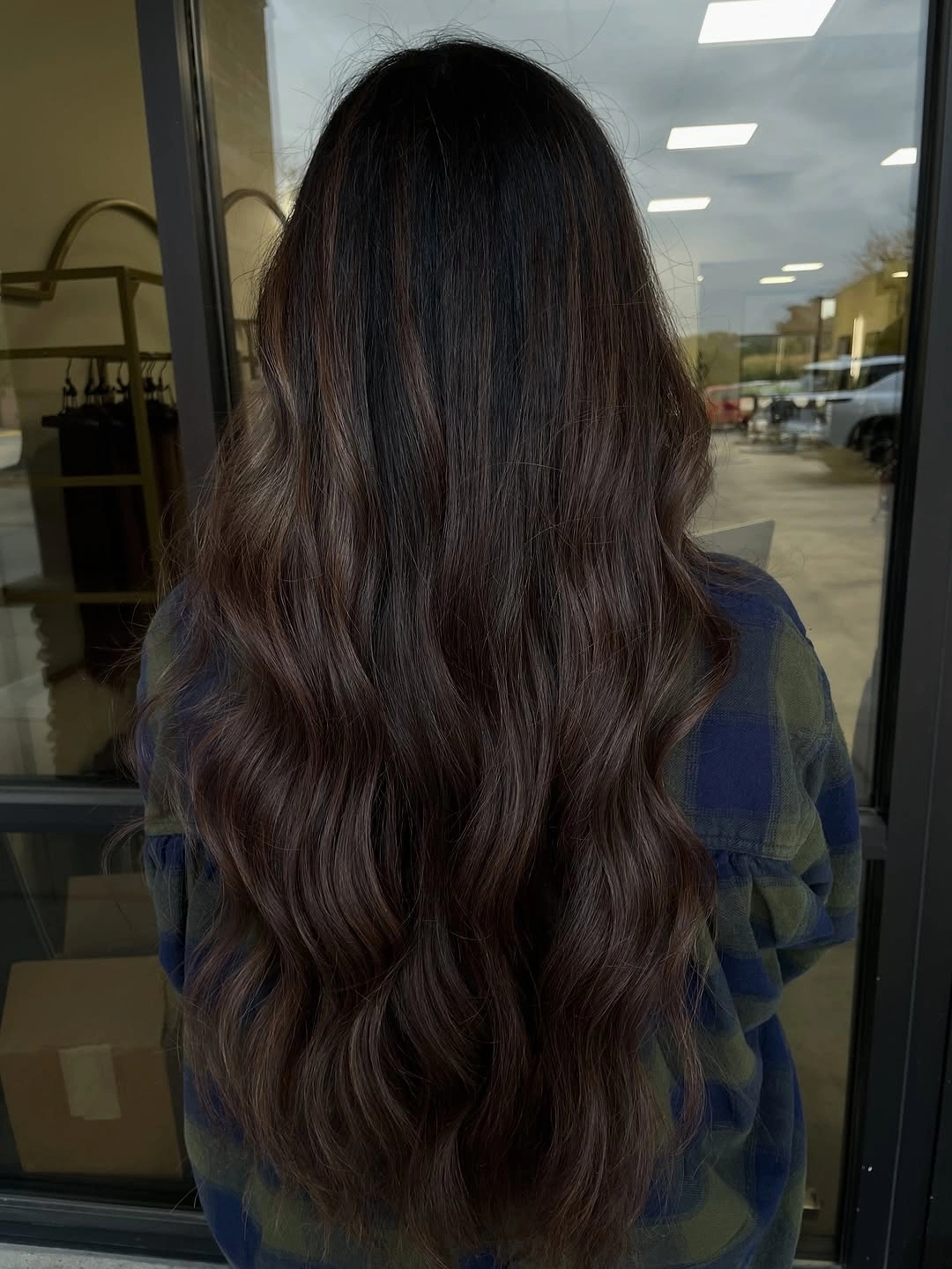 dimensional brunette hair color Deep Cocoa Brunette with Invisible Dimension