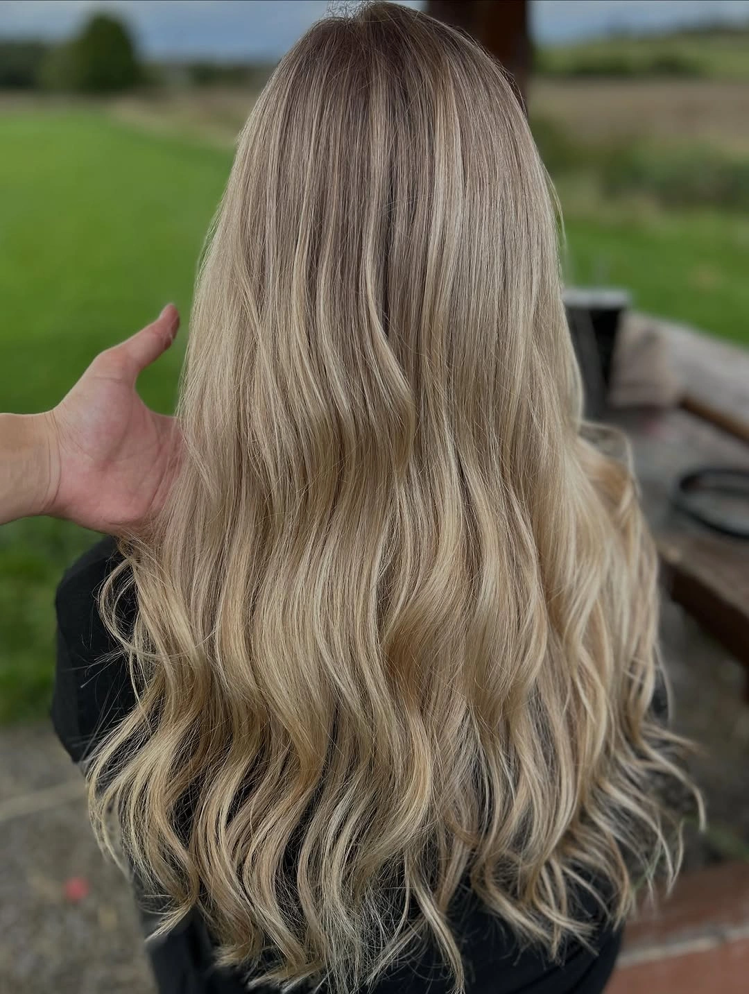 dirty blonde hair color Low-Maintenance Dirty Blonde With Soft Beige Dimension