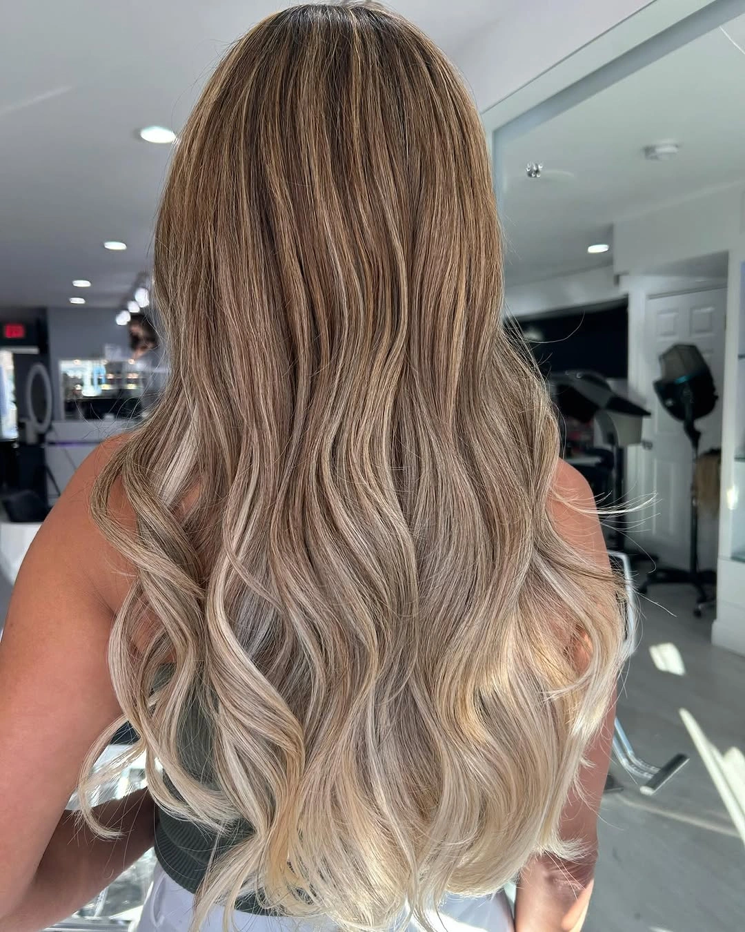 dirty blonde hair color Cool Beige Dirty Blonde With Seamless Dimension