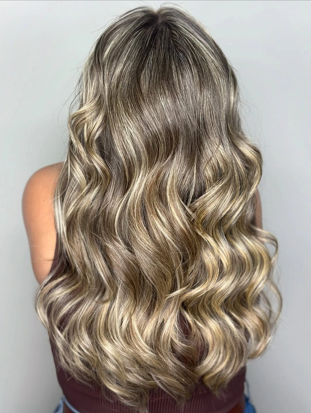 dirty blonde hair color Classic Beige Dirty Blonde With Seamless Luxury Waves