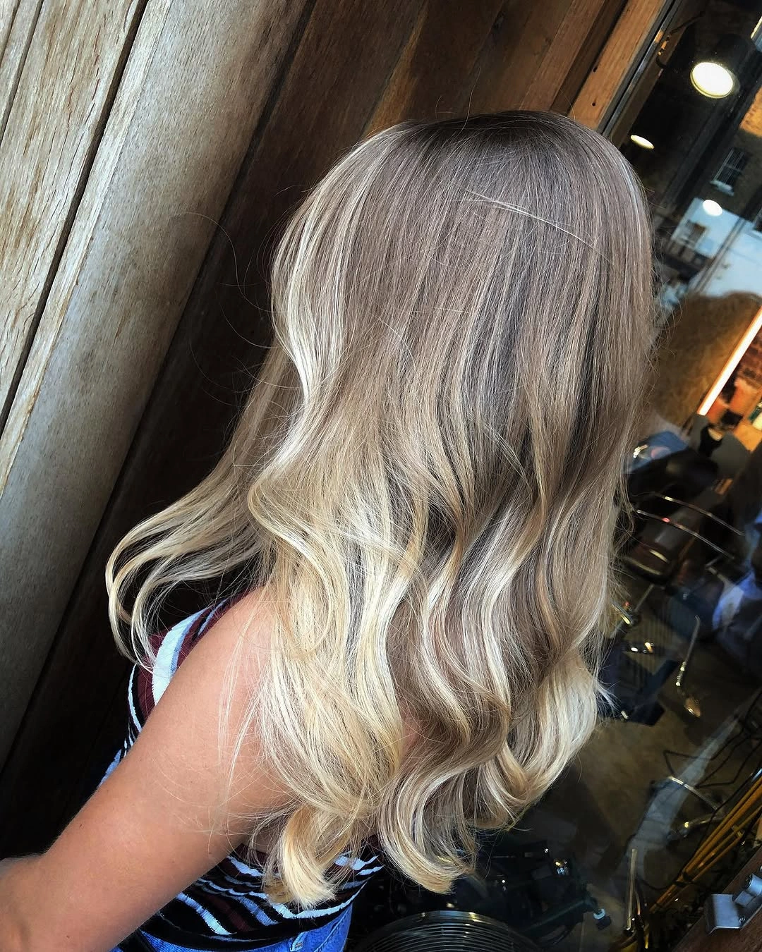 dirty blonde hair color Ash Beige Dirty Blonde With Soft Melted Ends