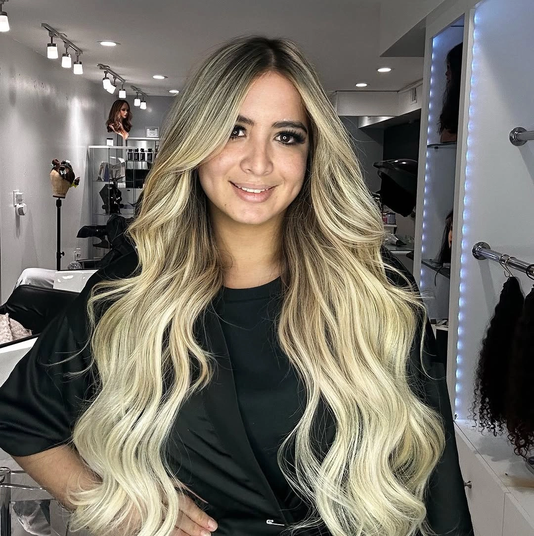 dirty blonde hair color Bright Face-Framing Blonde That Still Feels Natural