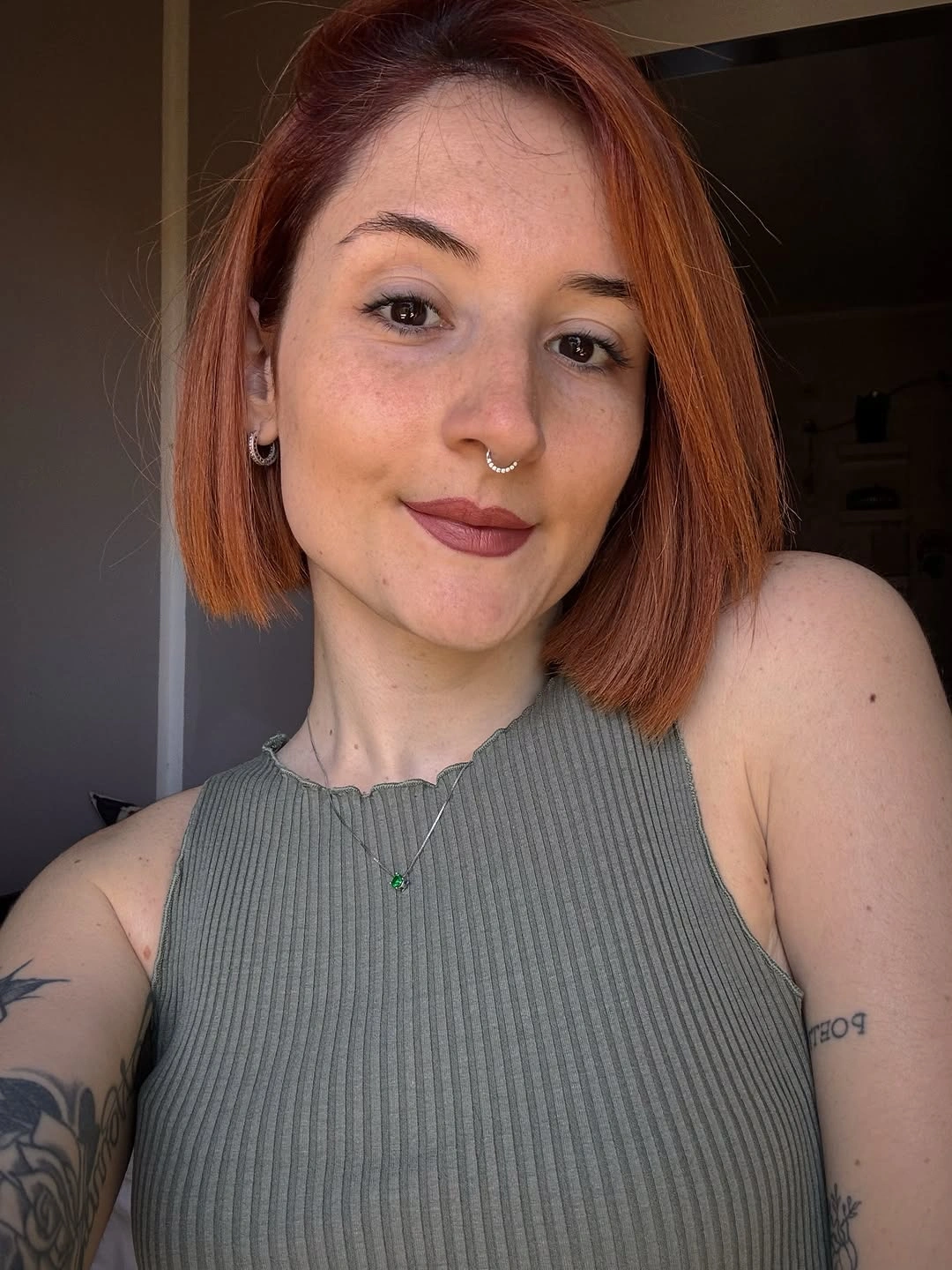 fall bob haircut ideas 2026 Warm Cinnamon Bob For Cozy Autumn Days