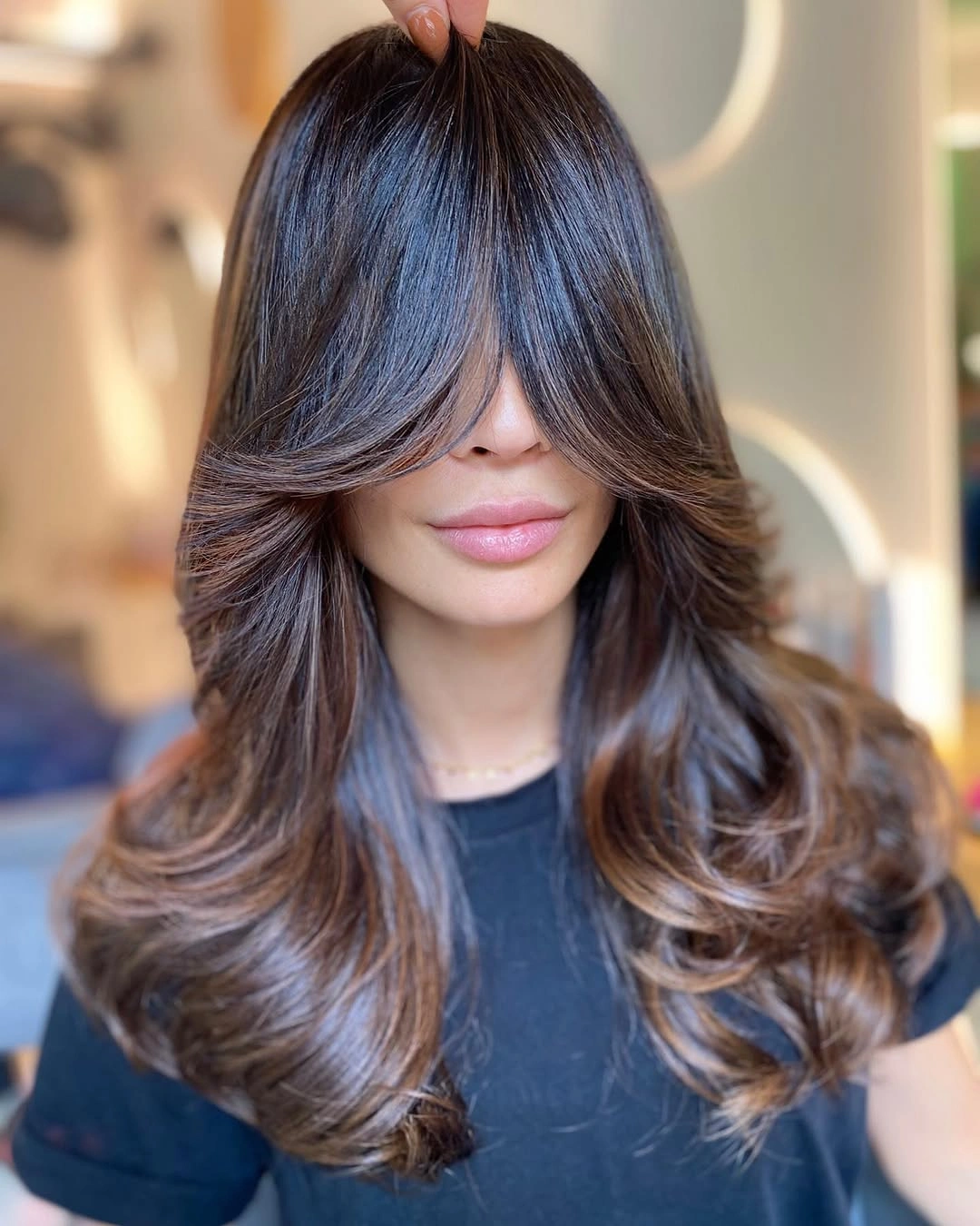 Fall brunette hair colour 2026 Butter Caramel Face-Framing Brunette
