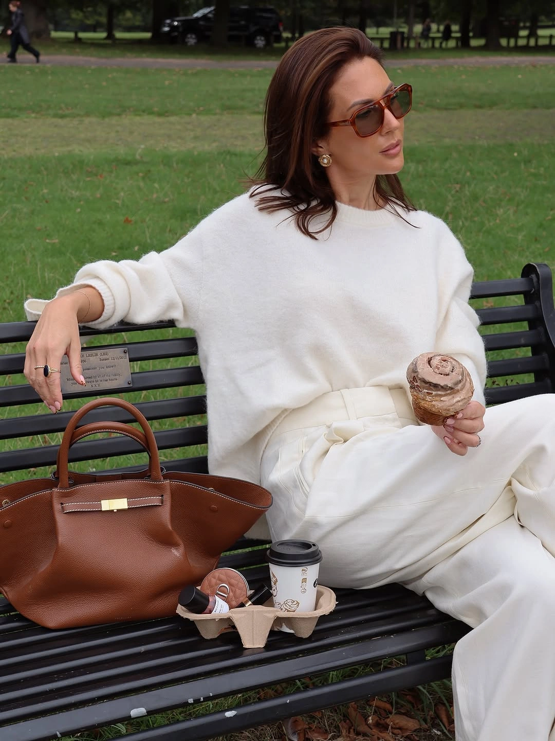 fall classy outfits women 2026 Head-To-Toe Ivory Creates Timeless Quiet Luxury