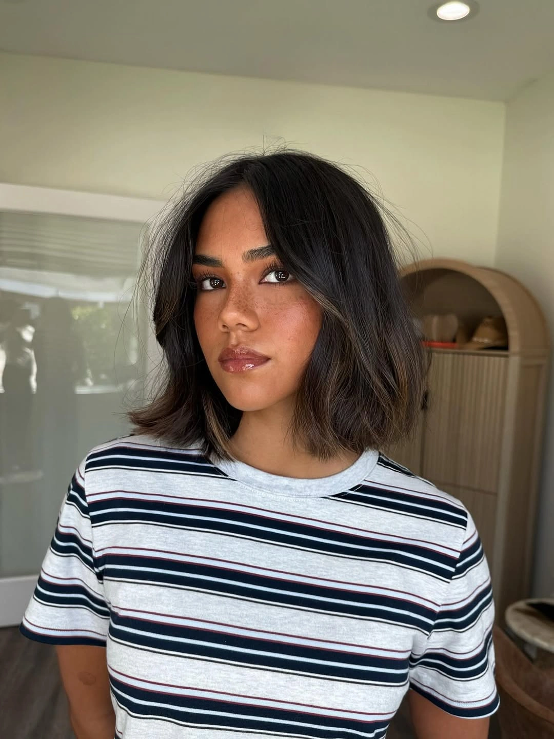 fall French Bob 2026 Soft Center Part With Natural Parisian Texture