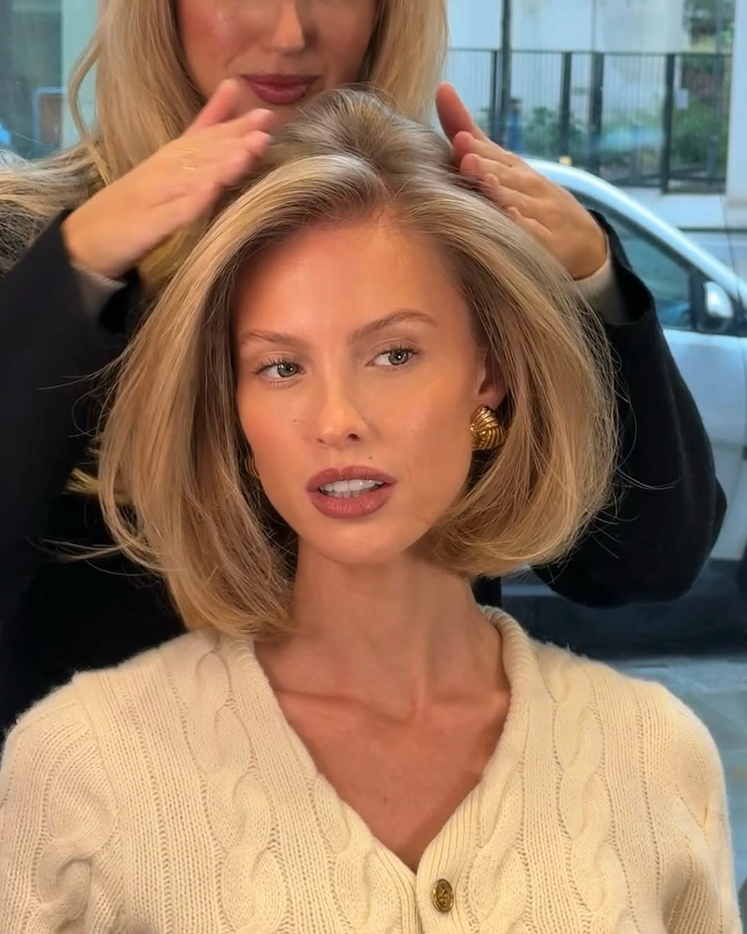 fall French Bob 2026 Voluminous Side Part Inspired By Old-Hollywood Elegance