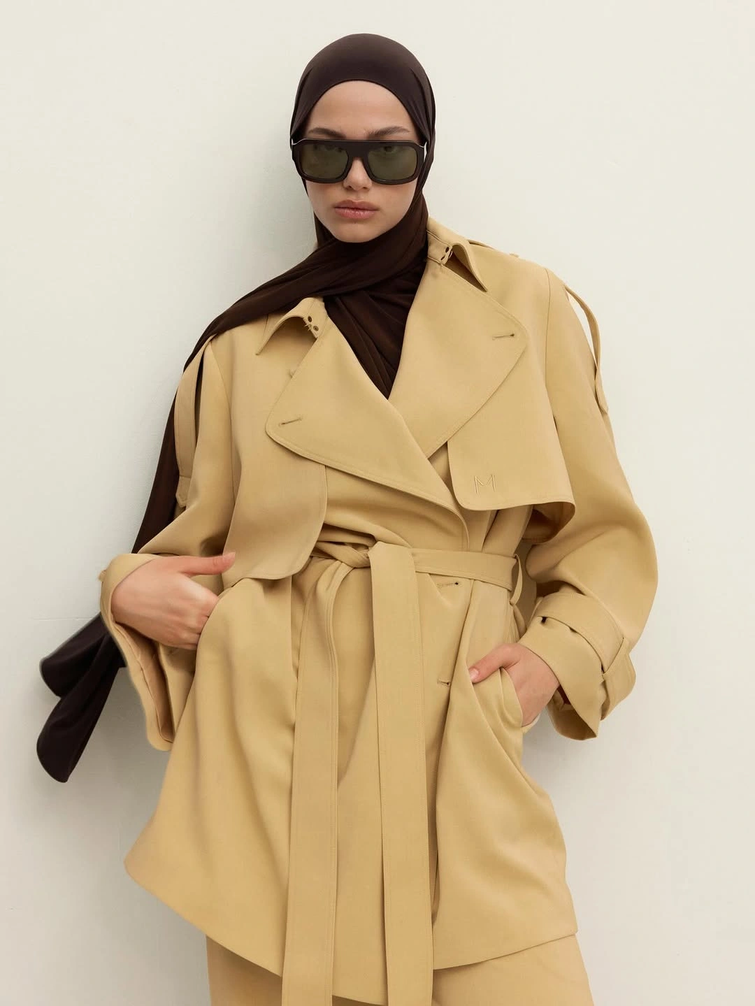 fall outfits with peacoat 2026 Elegant Neutral Tailoring With Contemporary Modest Style