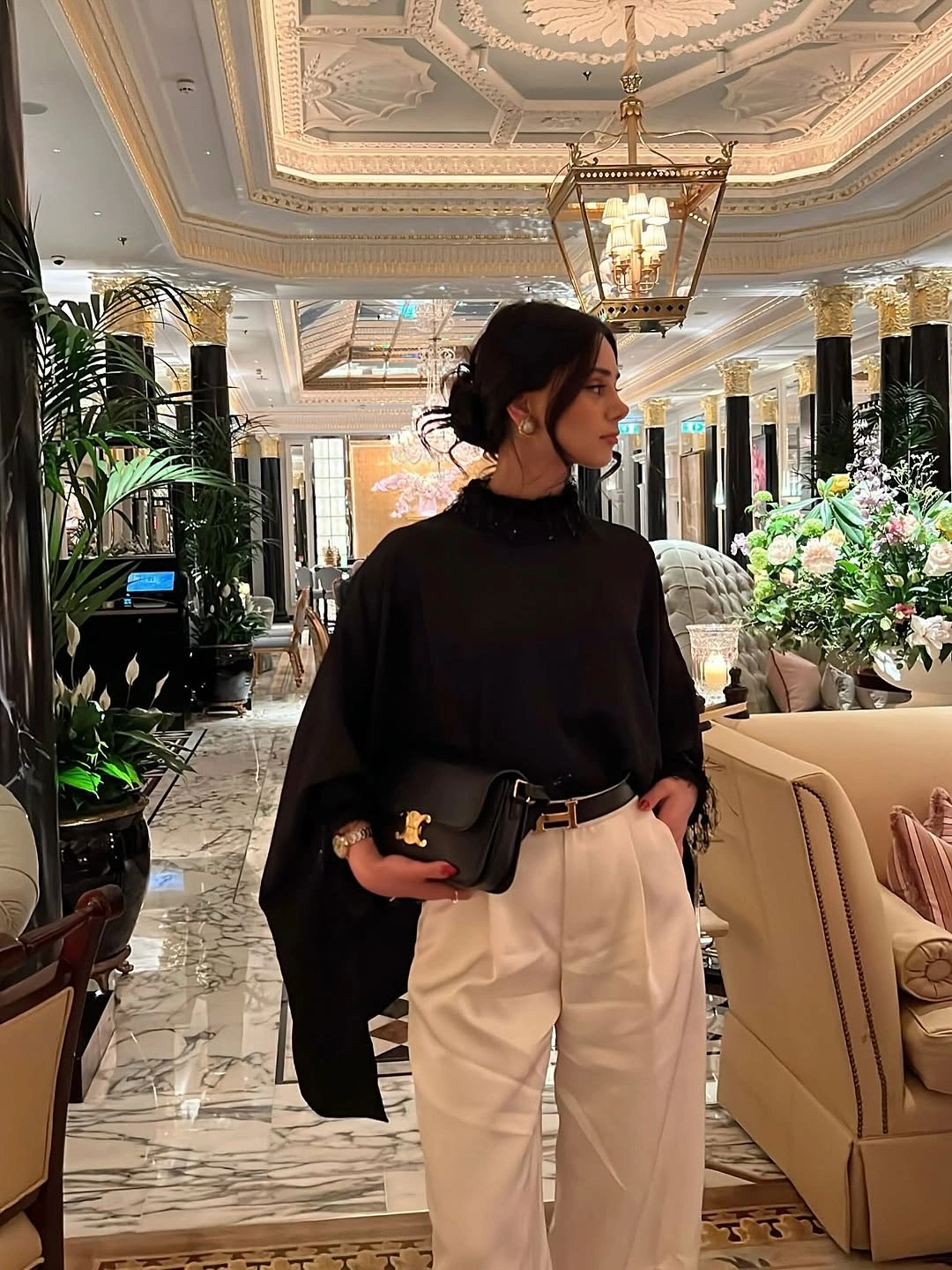 fall professional outfits women 2026 Elegant Black and Ivory Separates for Executive Style
