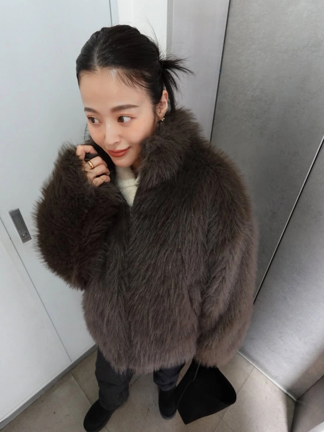 faux fur jacket Relaxed Faux Fur Styling for Everyday Comfort