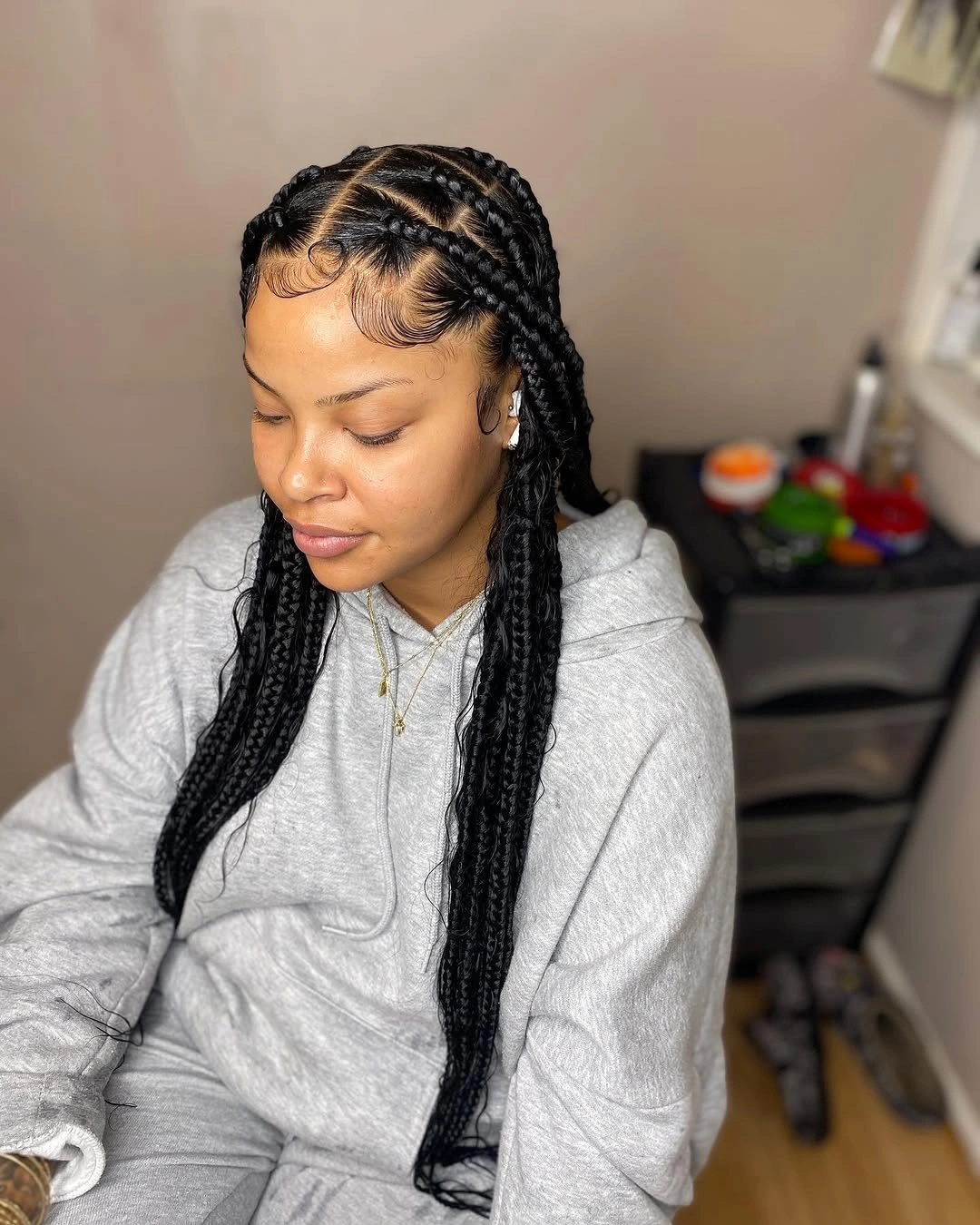 feed in braid hairstyles Classic Medium Feed-In Braids for Everyday Confidence
