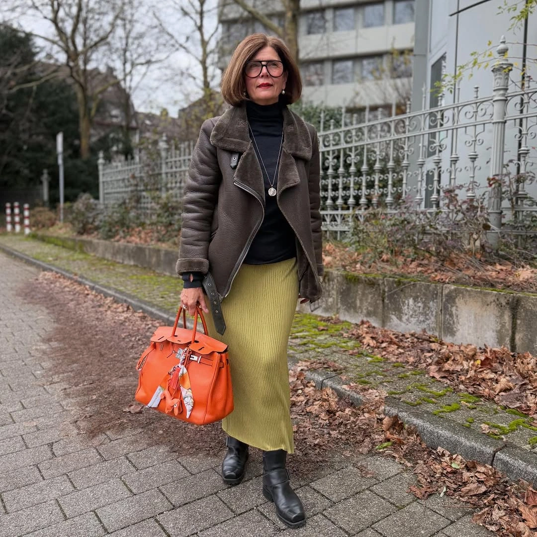 knit skirt outfits fall 2026 Unexpected Olive Tones Refresh a Neutral Wardrobe