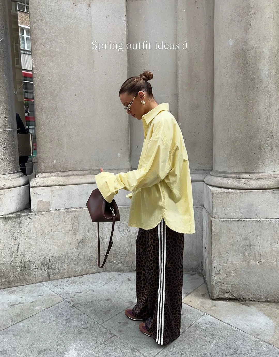 September fashion trends 2026 Pale Yellow Shirt With Track Pants