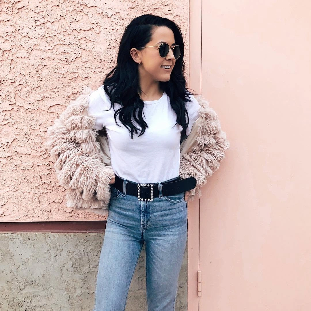 shaggy jacket Soft Neutral Texture for Everyday Minimalism