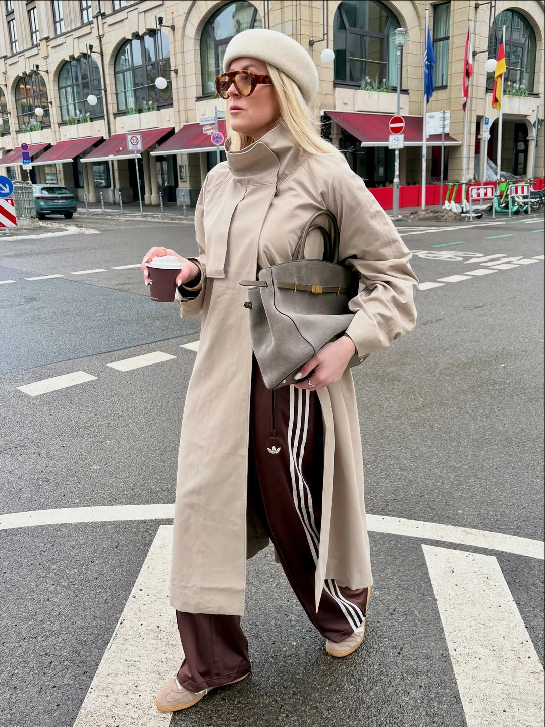 Trench coat fall outfits 2026 Sporty Meets Sophisticated for Modern Fall Days